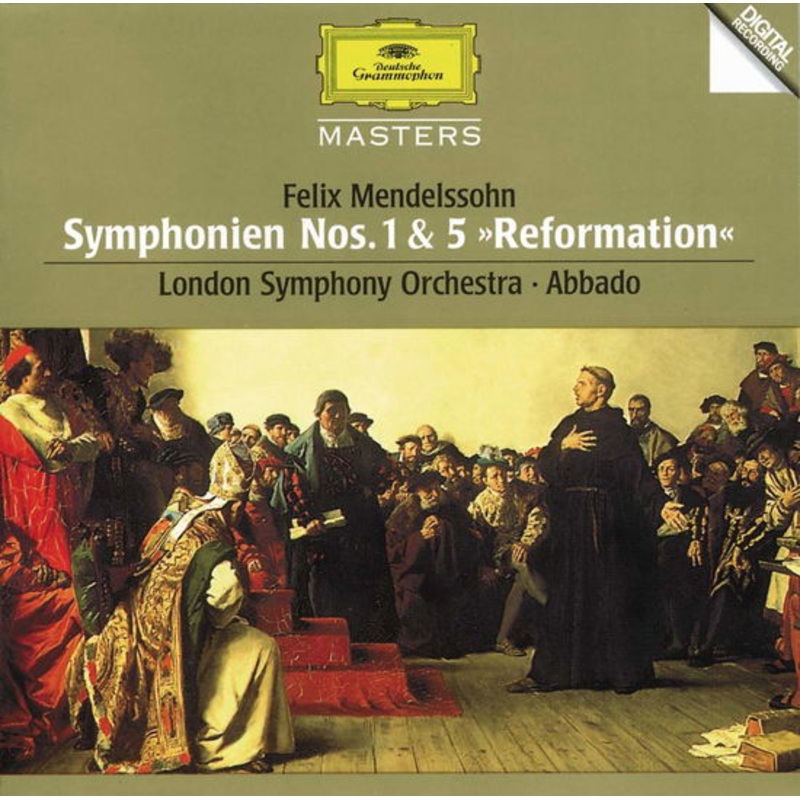 Abbado-Lond.Symp.Orc  Symphonies Nos.1 & 5 Reformation (Sinfonia No.1 E Sinfonia No.5) (CD) (1996)