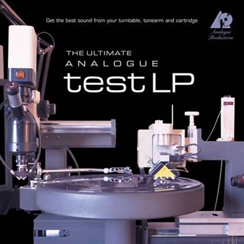 Ultimate Analog Test LP  Analogue Productions Test Vinyl LP  Roxy Disc House