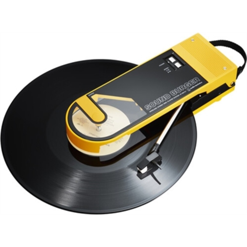 Audio Technica AT-SB727-YL Sound Burger Bluetooth Turntable Portable Yellow