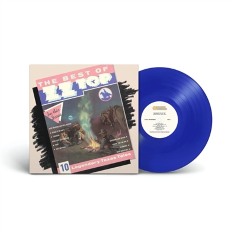 ZZ Top – The Best of ZZ Top  (ROCKTOBER) (Translucent Blue Vinyl)    – VINYL LP