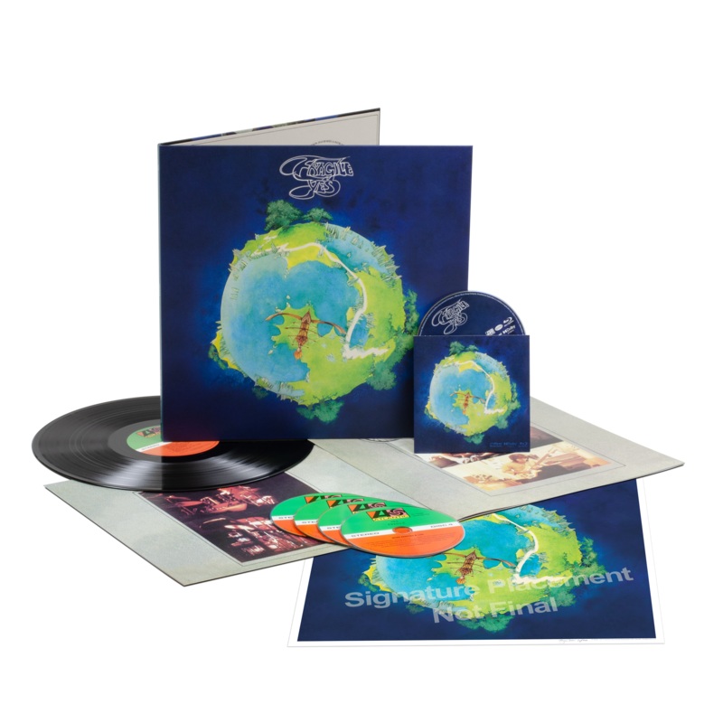 Fragile (Super Deluxe Edition) (LP/4CD/BD) + Signed Litho (Bundle)