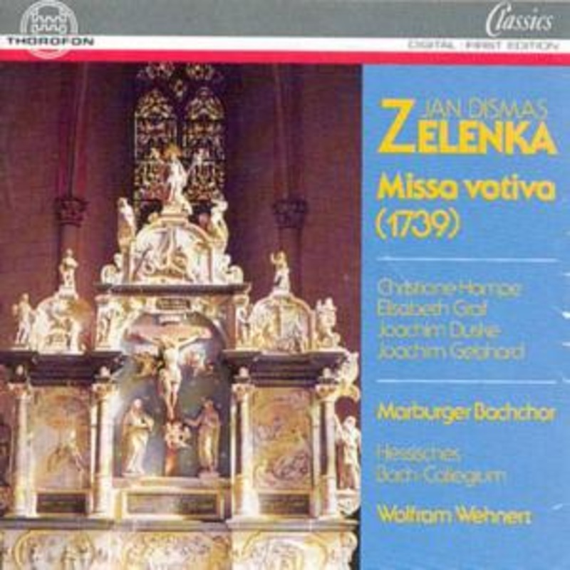 Zelenka / Wehnert / Hessian Bach Collegium  Missa Votiva (CD) (1994)
