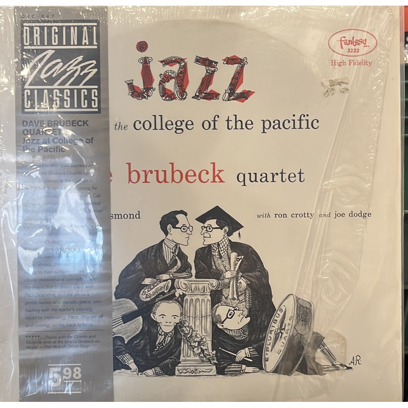 [USED] DAVE BRUBECK QUARTET Jazz Goes To Junior College LP