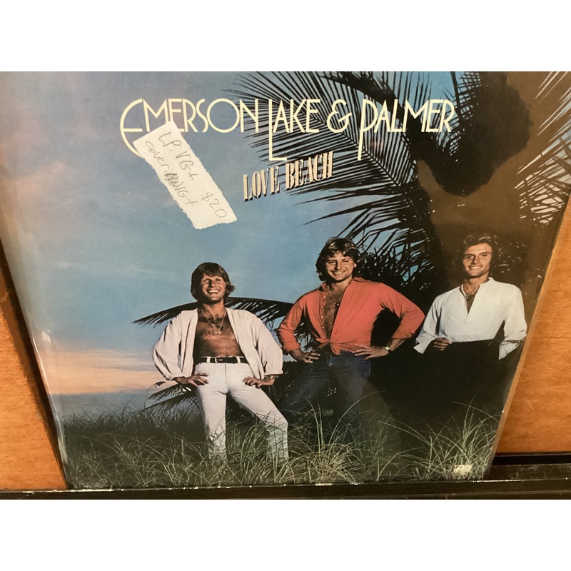 [USED] EMERSON LAKE & PALMER Love Beach LP