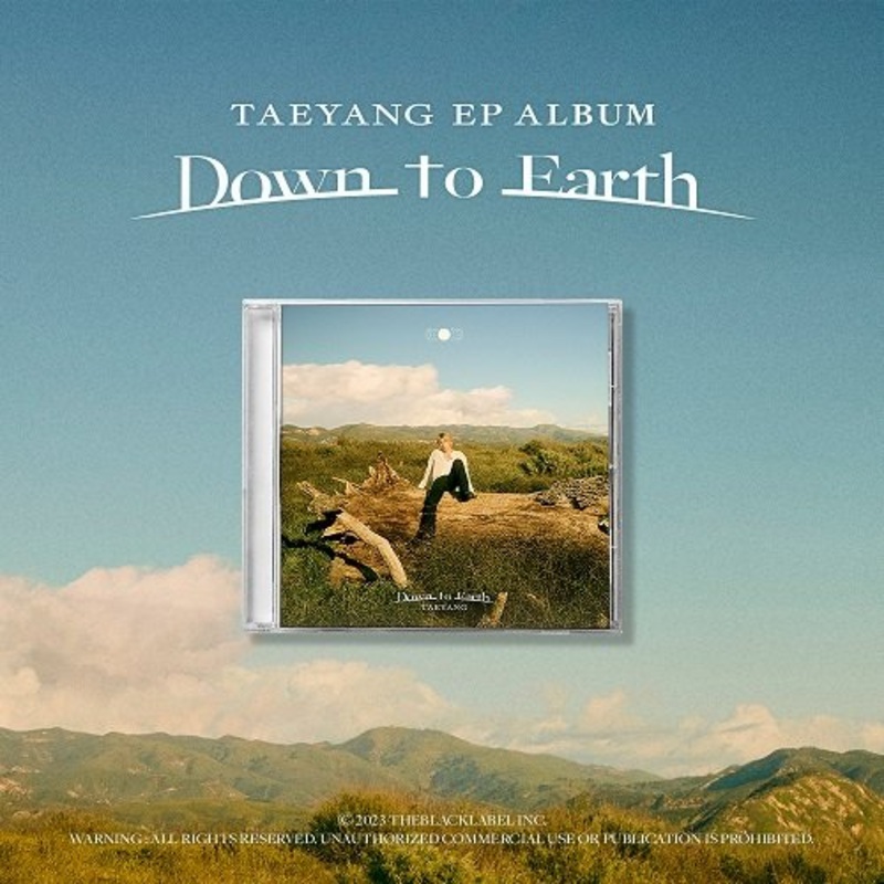Official preorder TAEYANG – EP ALBUM [Down to Earth]  Dumber Studios