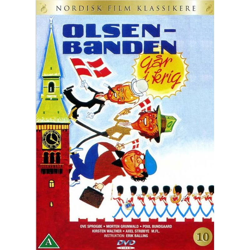 Olsen Banden  Olsen Banden 10 – Gr I Krig (DVD) (2003)