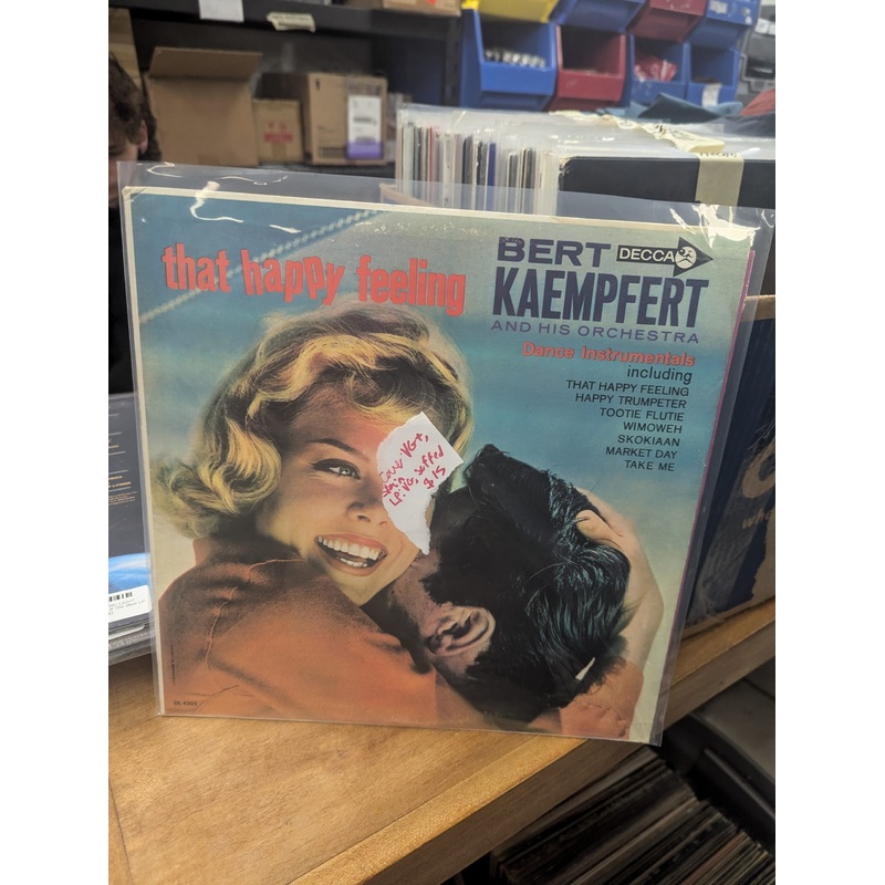 [USED] BERT KAEMPFERT That Happy Feeling LP