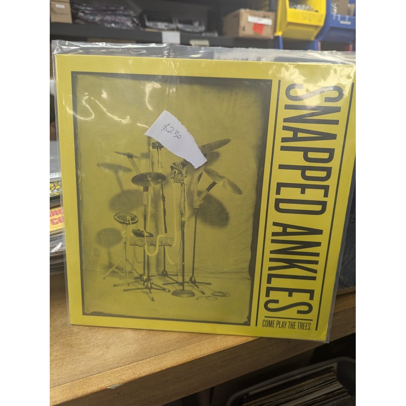 [USED] SNAPPED ANKLES Come Play The Trees LP [SIGNED]