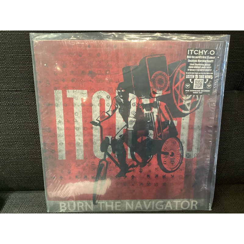 [USED] ITCHY-O Burn The Navigator LP [CLEAR]