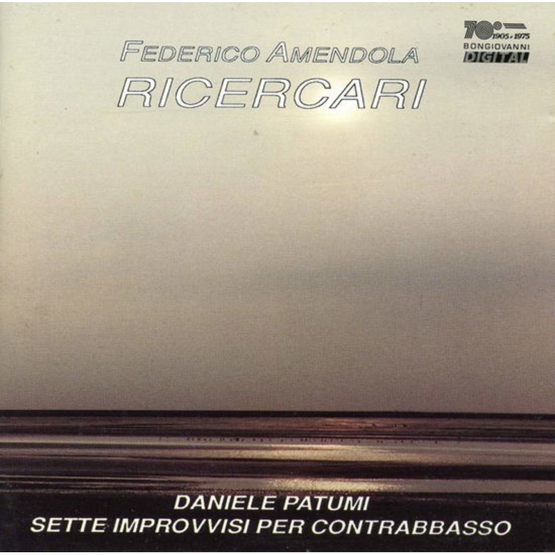 Amendola / Patumi  Ricercari (CD) (1993)