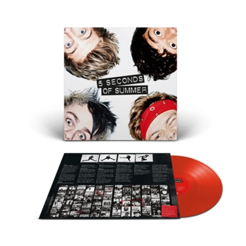 5 Seconds Of Summer – 5 Seconds Of Summer (10th Anniversary Limited Edition Red Vinyl) – VINYL LP