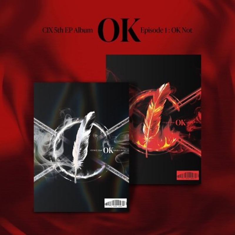 PRE-ORDER CIX – 5th EP Album ‘OK’ Episode 1 : OK Not [Photobook version] official  Dumber Studios