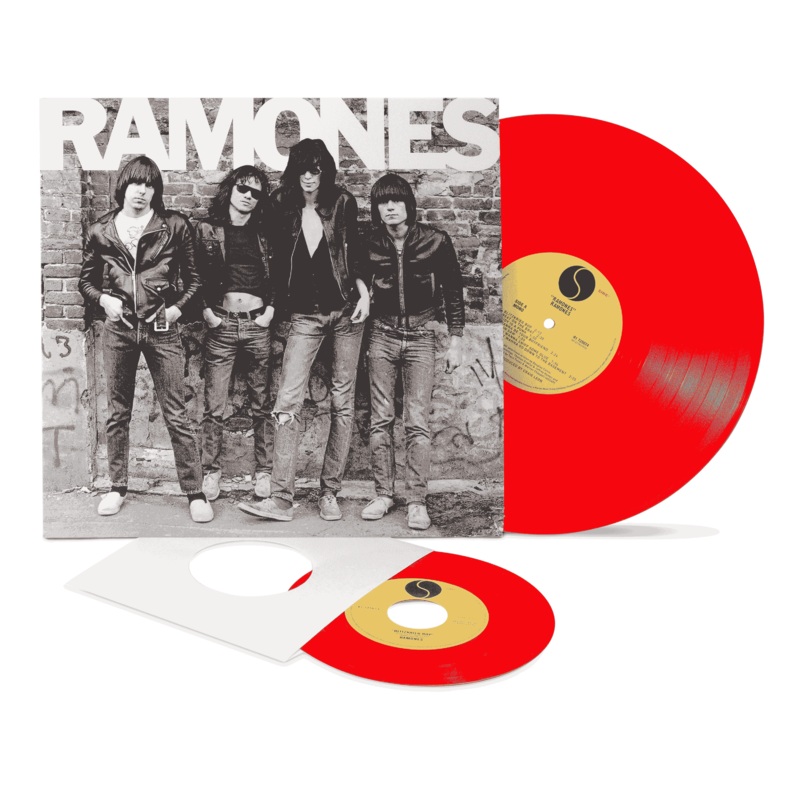 Ramones [Mono] + Bonus 7″ [Mono] (Rhino Red Vinyl)