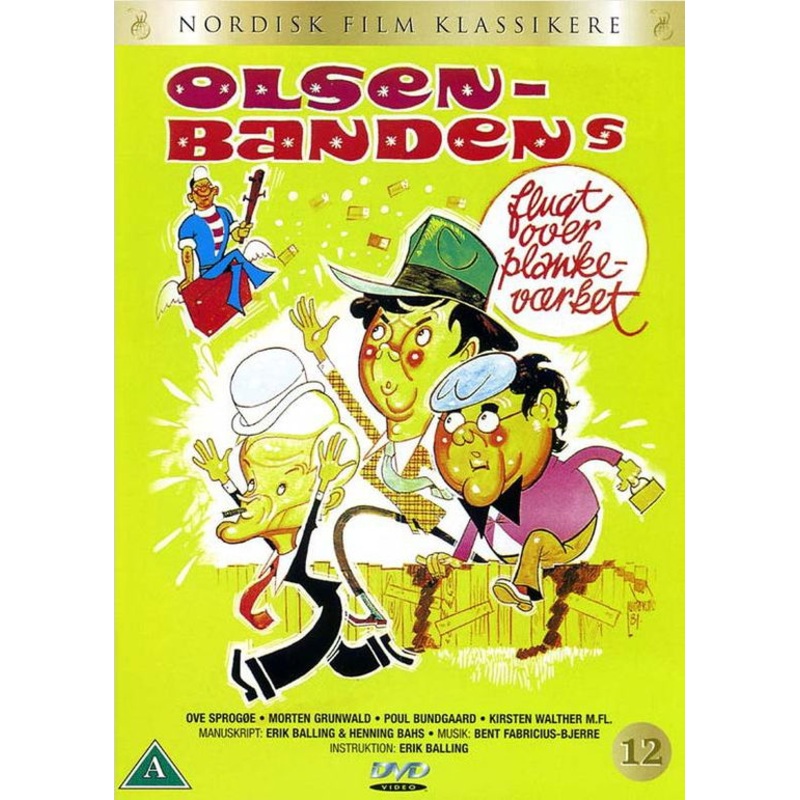 Olsen Banden 12 – Flugt over Plankevrket (DVD) (2003)