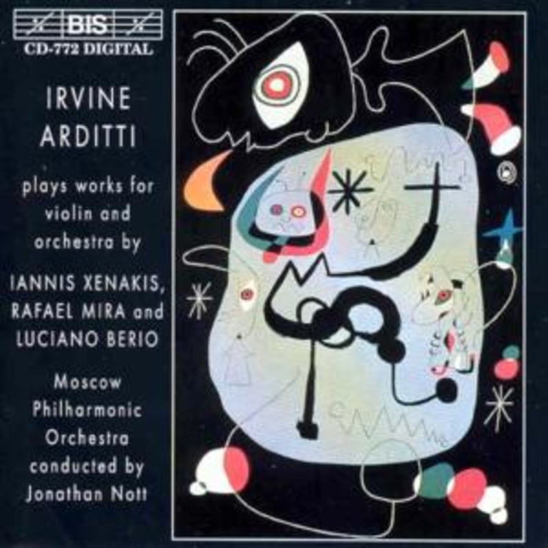 Xenakis / Mira / Berio / Nott  Works for Violin & Orchestra (CD) (1996)