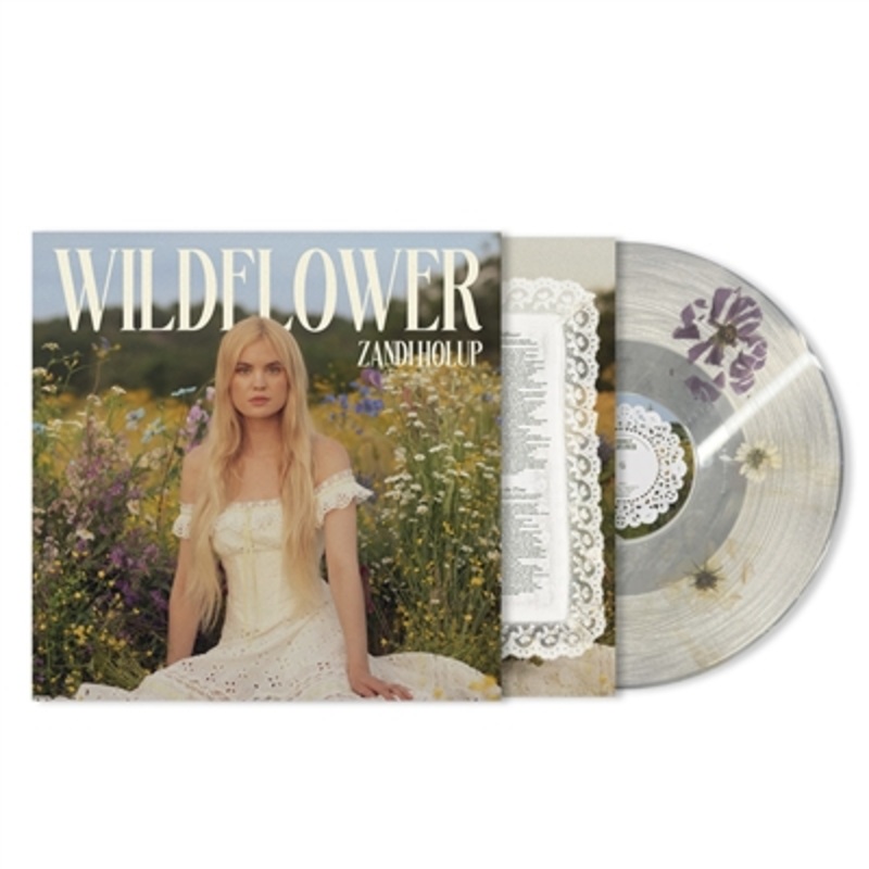 Zandi Holup – Wildflowers (Clear w/ Pressed Flowers Vinyl) – VINYL LP