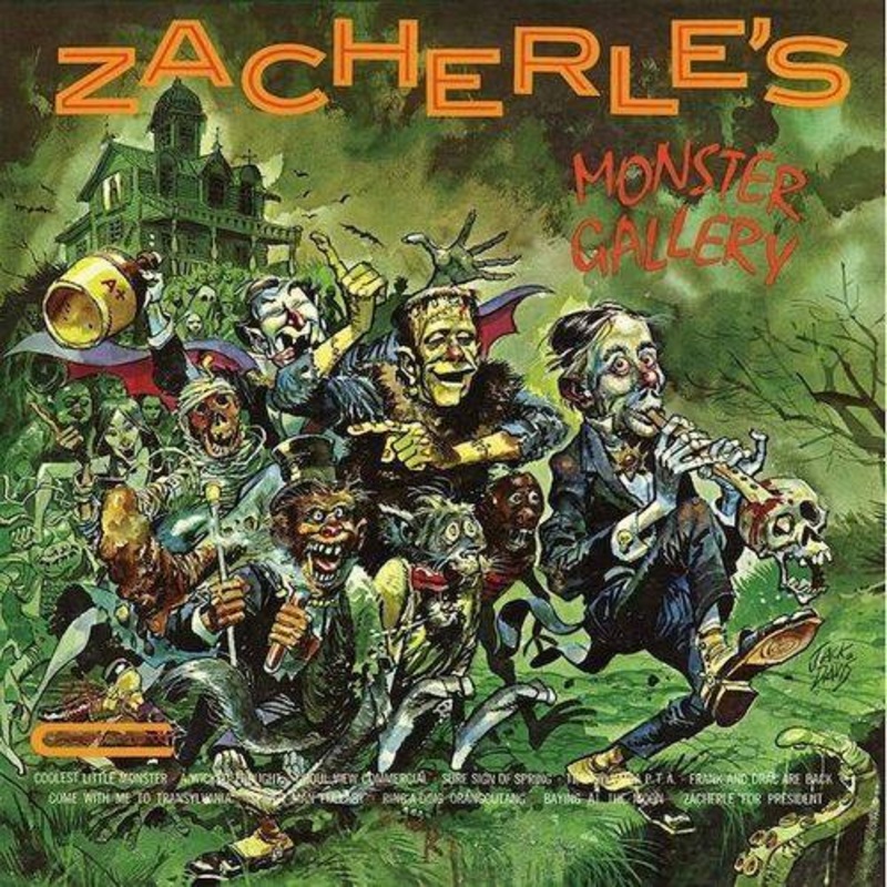 Zacherle – Zacherle’s Monster Gallery (Limited Orange & Green Pumpkin Vinyl) – Vinyl LP