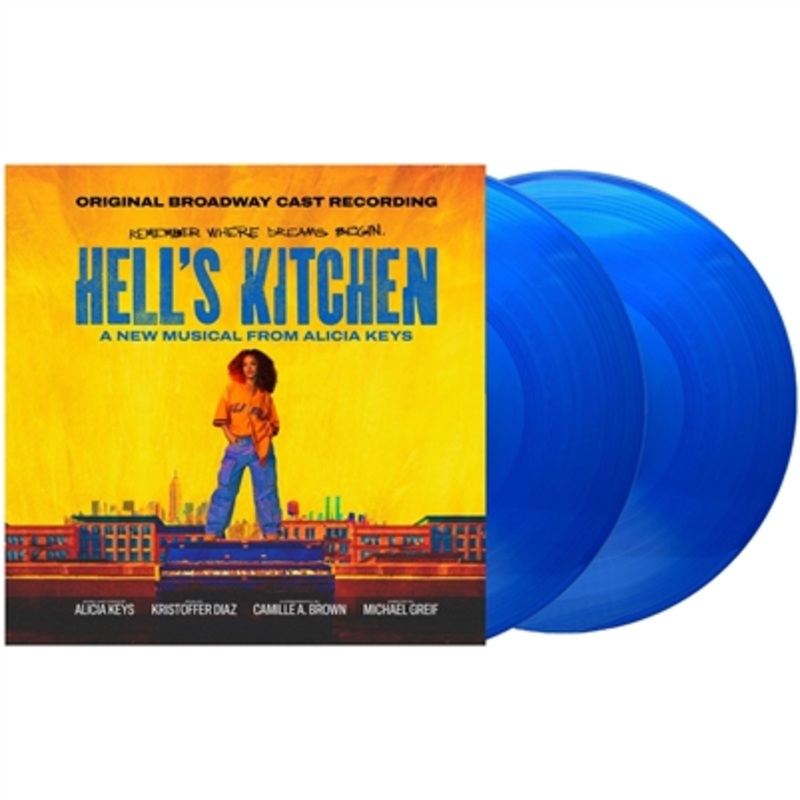 Alicia Keys / Shoshana Bean / Maleah Joi Moon – Hells Kitchen (Original Broadway Cast Recording) (Transparent Blue Vinyl) – VINYL LP