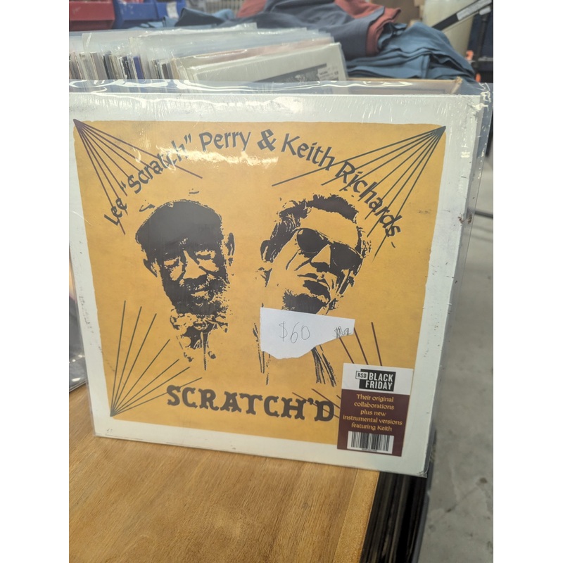 [USED] LEE SCRATCH PERRY & KEITH RICHARDS Scratchd LP