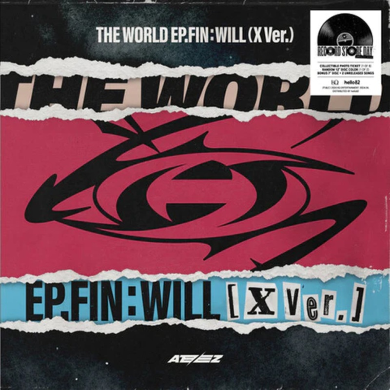 ATEEZ / WORLD EP.FIN : WILL (LIMITED GATEFOLD/LP/7IN) RSD24