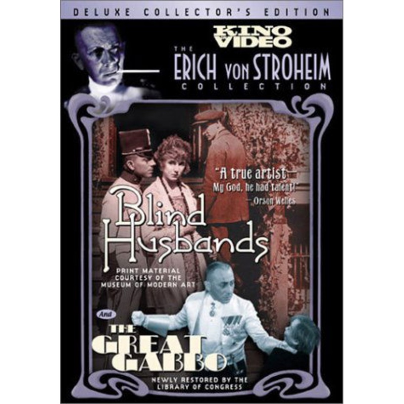 Blind Husbands & Great (DVD) (2003)