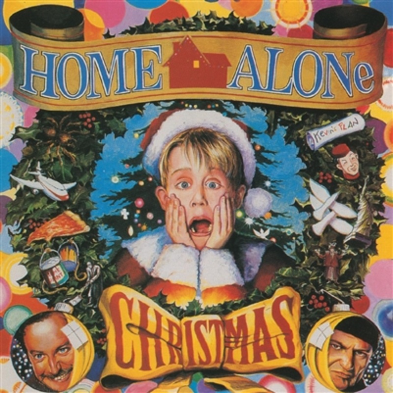 Various Artists – Home Alone Christmas (Clear with Red & Green ”Christmas Party” Swirl Vinyl Edition) – VINYL LP