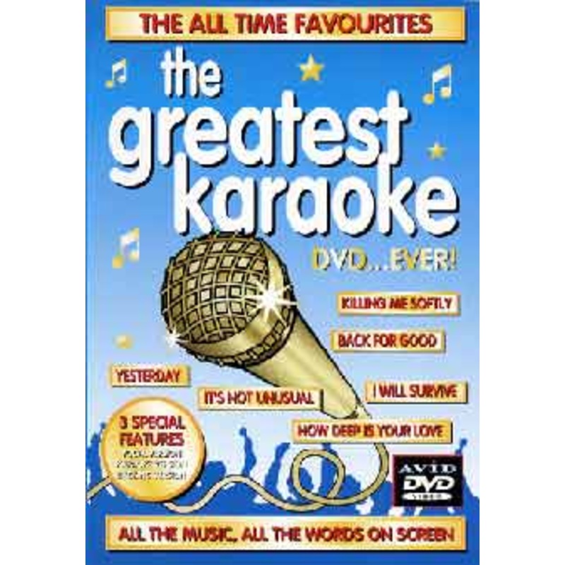Aa.vv.  Greatest Karaoke Dvd…Ever. The (DVD) (2000)