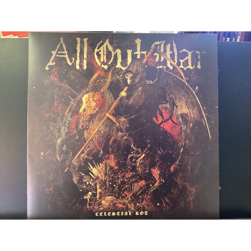 ALL OUT WAR Celestial Riot LP