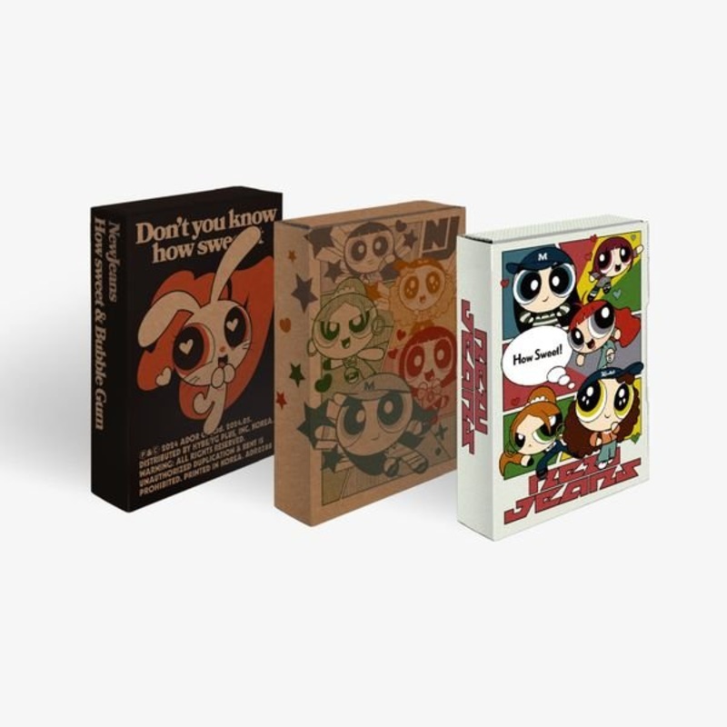 Official preorder NewJeans – NewJeans ‘How Sweet’ Weverse Albums version  Dumber Studios