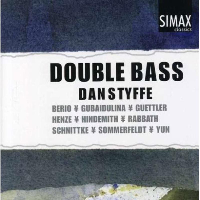 Yun / Henze / Schnittke / Birkeland / Styffe  Double Bass (CD) (1999)