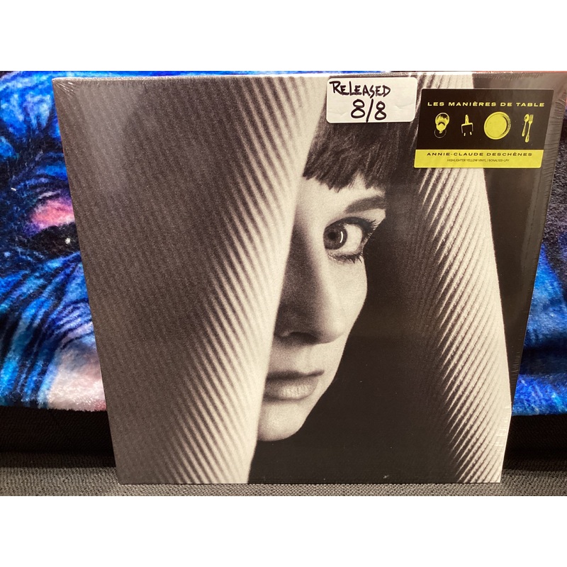 ANNIE – CLAUDE DESCHENES – Les Manieres De Table (Highlighter Yellow Vinyl)