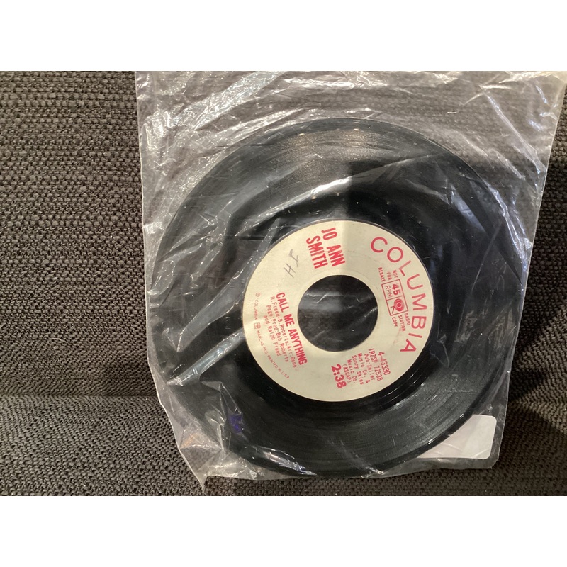 [USED] JO ANN SMITH Call Me Anything 45 LP